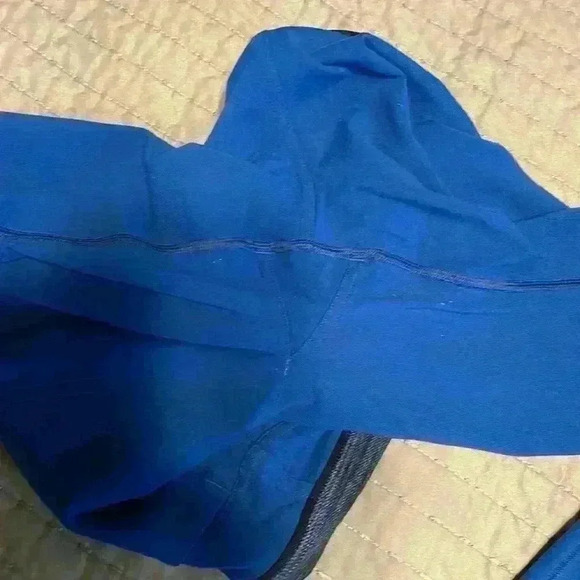 Lululemon Pants Size 4 Womens Blue Limitless Split Set Pant Back Pockets Yoga - Picture 12 of 13